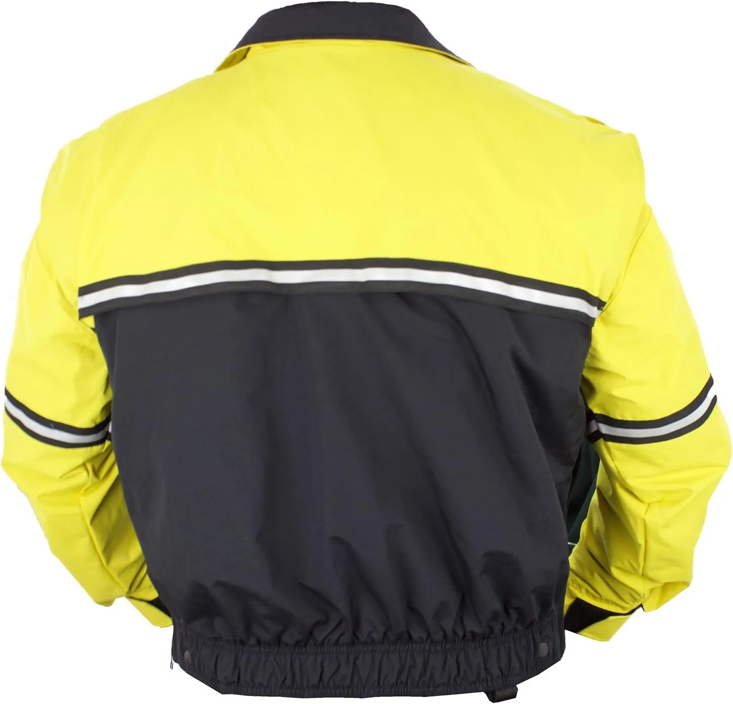 First Class Men's Two-Tone Waterproof Bike Patrol Jacket - Removable Liner, Work Utility & Safety Outerwear