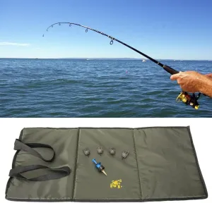 Fishing Unhooking Mat Carp Unhooking Mat with Banders Feeders Landing Mat Foldable Padded Outdoor Fishing Tool