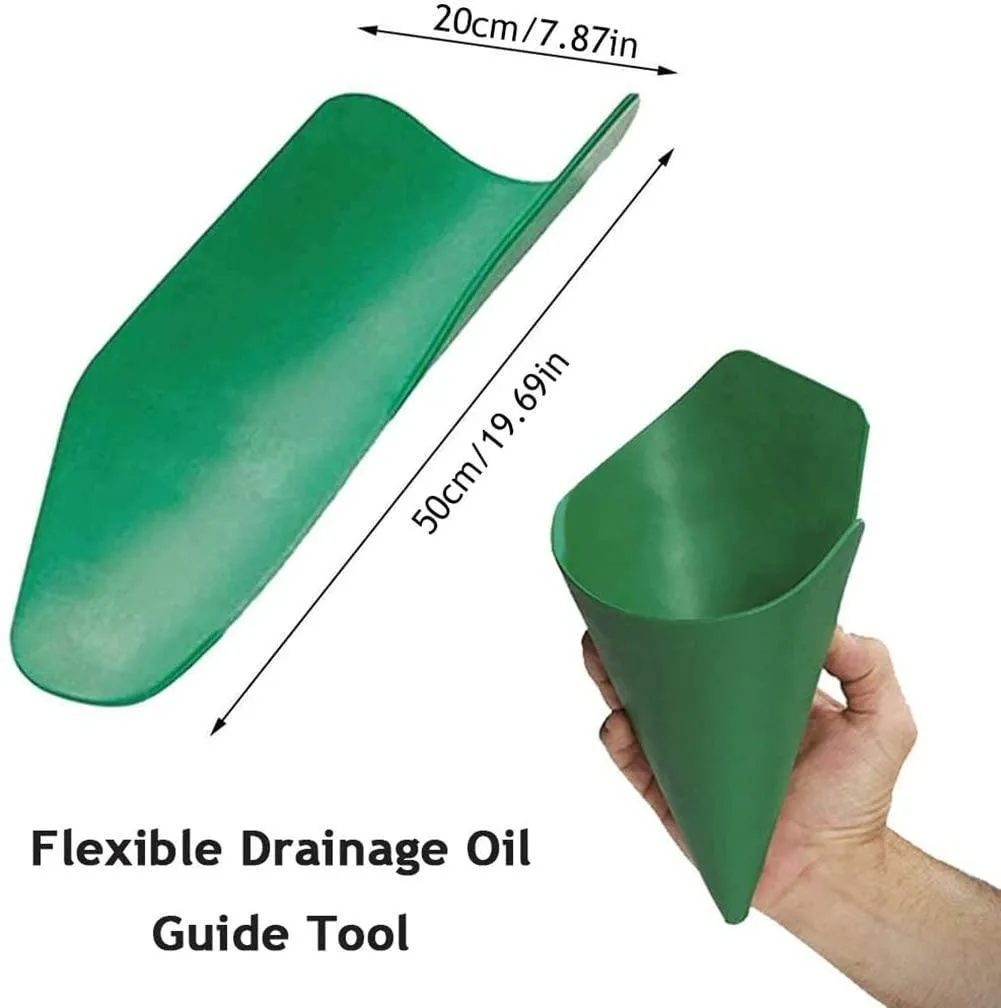 Flexible Oil Funnel Draining Tool - FlexDrain™