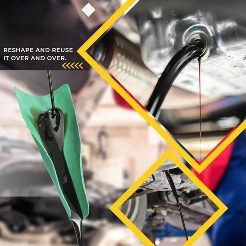 Flexible Oil Funnel Draining Tool - FlexDrain™