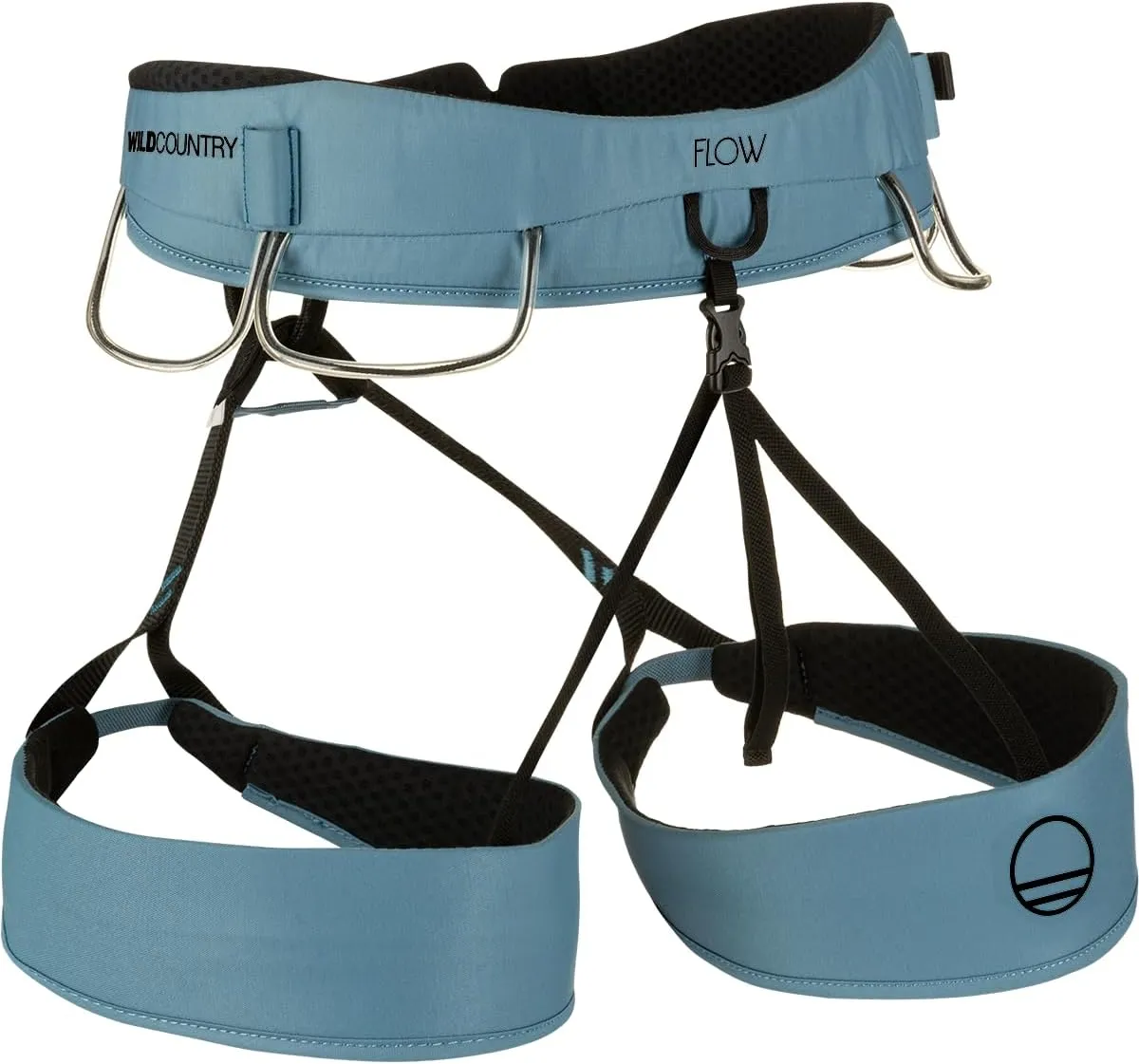 Flow 2.0 Men’s Rock Climbing Harness - Adjustable Harness for Sport & Indoor Climbing