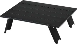 Foldable Camping Table Outside Desk Multiuse Stable Lightweight Aluminium Beach Table for Backpacking BBQ Outdoor camping table Foldable camping table Wilderness camping table Portable campin