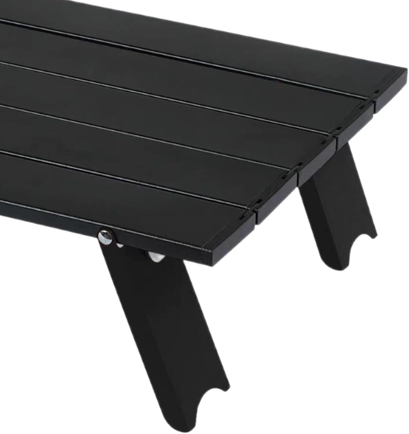 Foldable Camping Table Outside Desk Multiuse Stable Lightweight Aluminium Beach Table for Backpacking BBQ Outdoor camping table Foldable camping table Wilderness camping table Portable campin