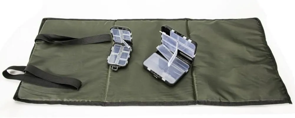 Foldable Fish Unhooking Mat, Padded Landing Mat Carp Fishing Unhooking Mats For Storaging Lures Bait Hooks