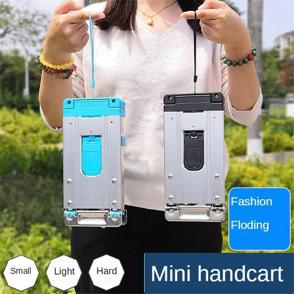 Foldable Hand Cart - Portable Utility Trolley
