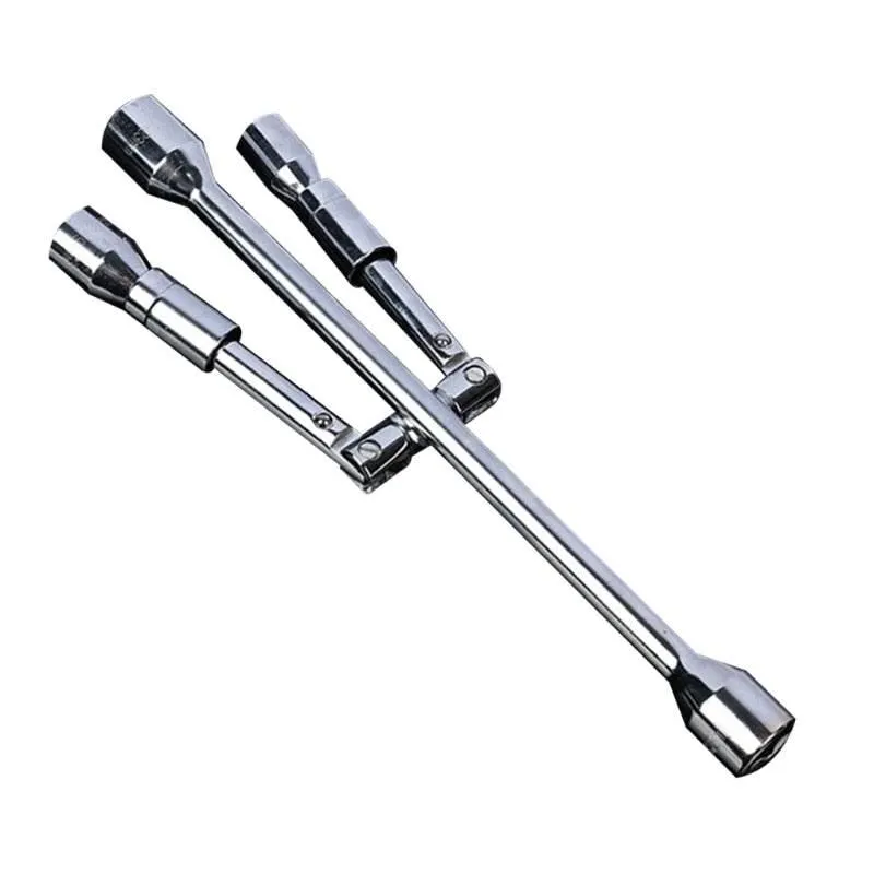 Foldable Lug Nut Wrench - Portable Tire Changing Tool