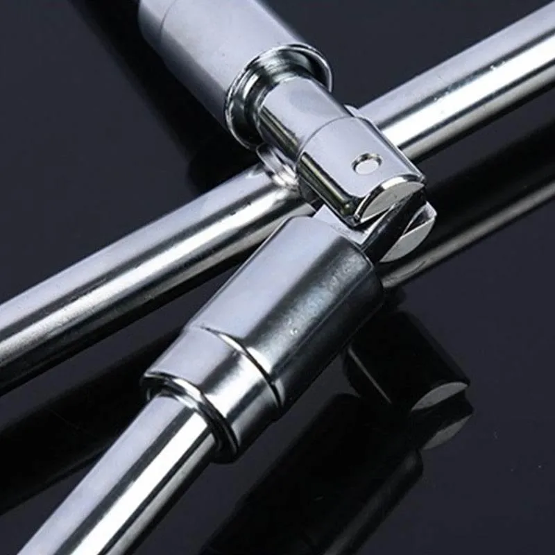 Foldable Lug Nut Wrench - Portable Tire Changing Tool