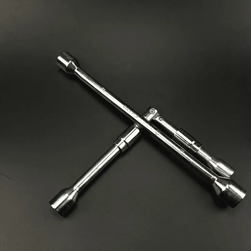 Foldable Lug Nut Wrench - Portable Tire Changing Tool