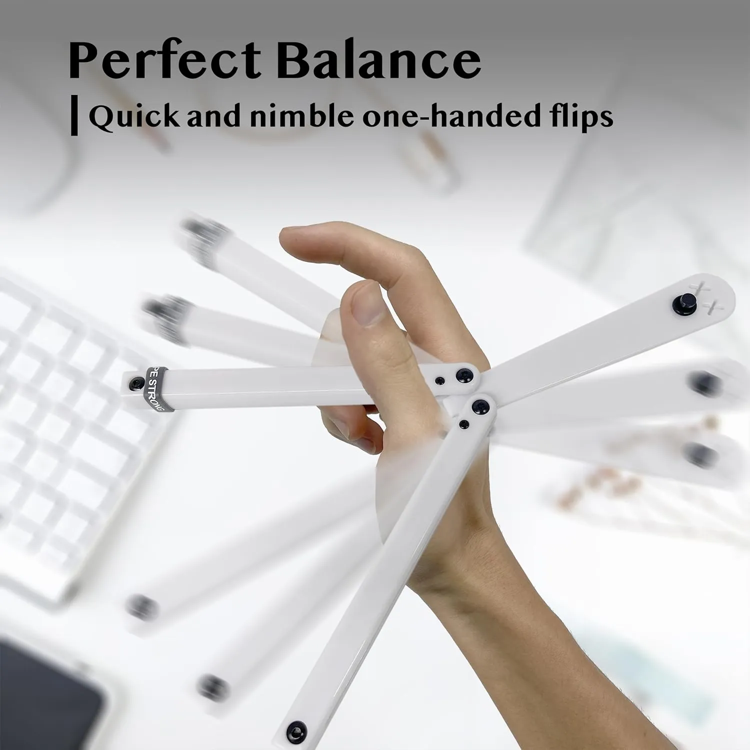 Foldable Plastic Tool, Sturdy and Lightweight, Excellent Balance, Practice Tool for Beginners