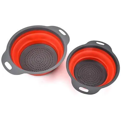 Foldable Silicone Colander On Discount Sale