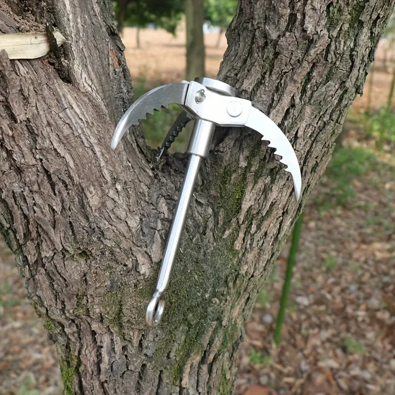 Foldable Steel Grappling Hook - 3 or 4 Claws Rock Climbing Survival Tool