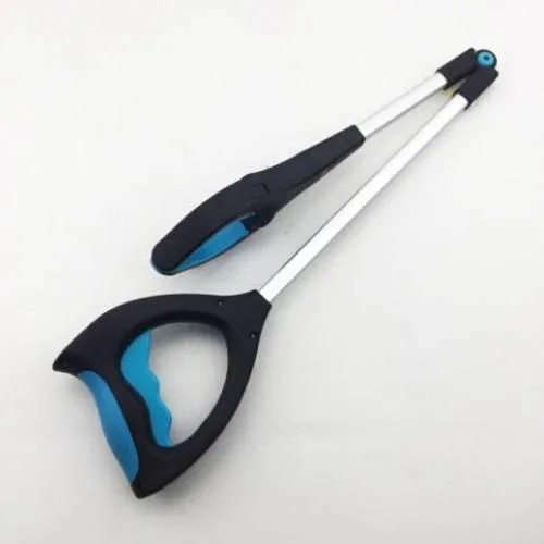 Foldable Trash Picker - Long Handle Rotating Litter Grabber Tool