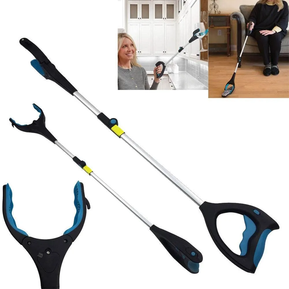 Foldable Trash Picker - Long Handle Rotating Litter Grabber Tool
