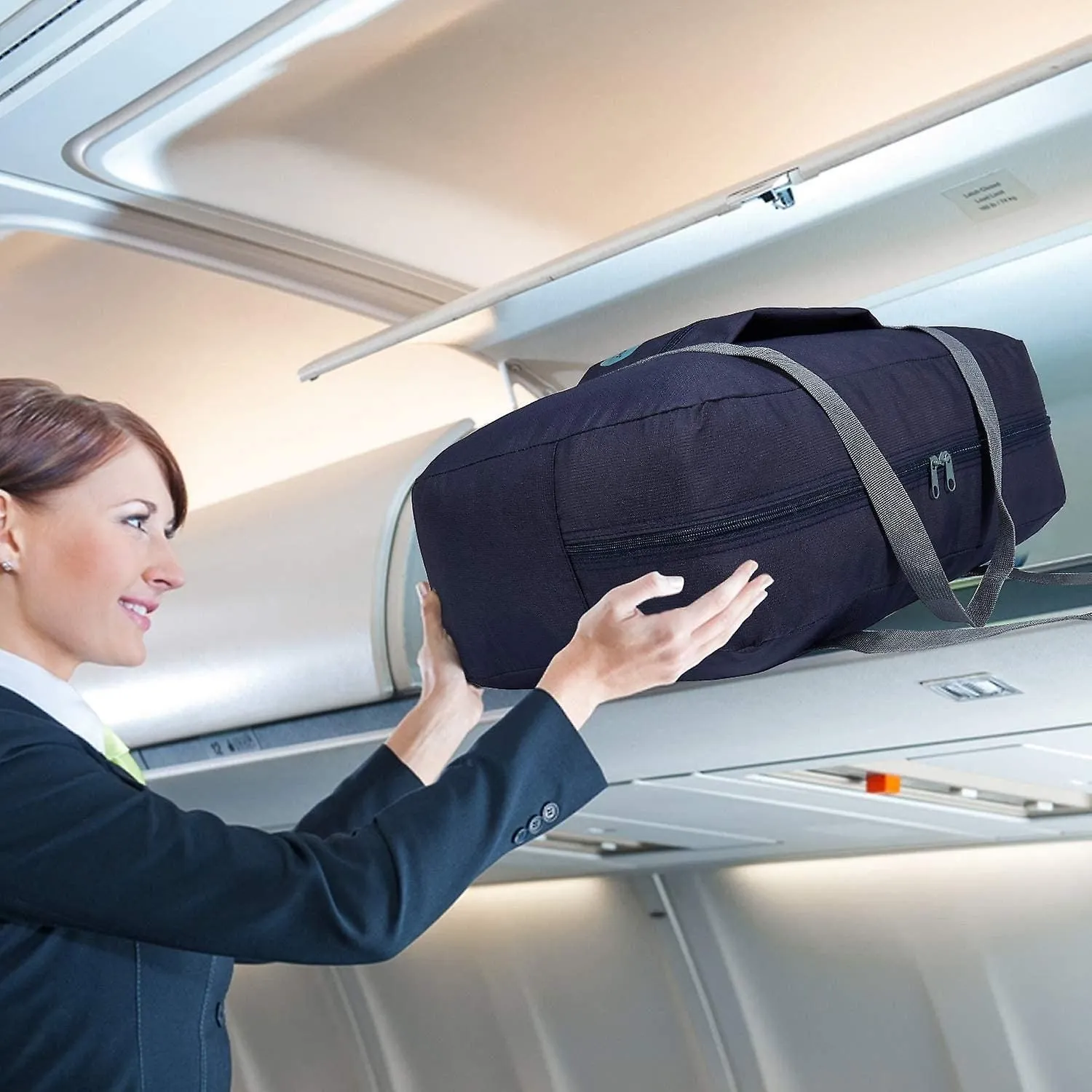 Foldable Travel Duffel Bag - Carry-on Weekender Bag For Women