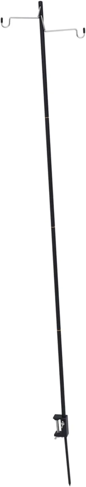 Folding Camping Lamp Hanger Sturdy Lantern Holders for Outdoor Solar Lantern Camping Poles