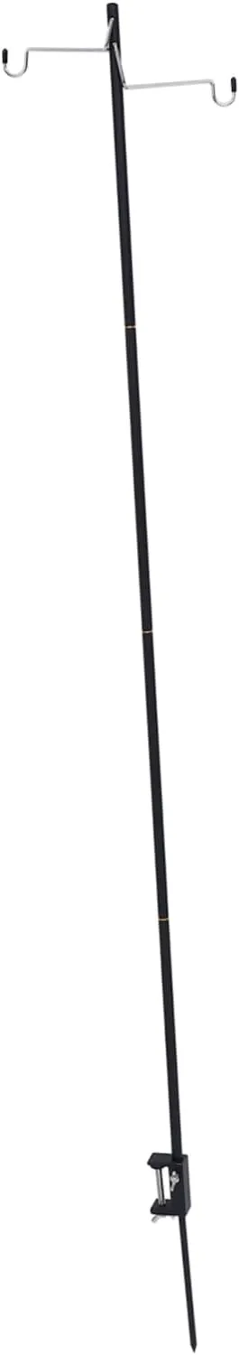 Folding Camping Lamp Hanger Sturdy Lantern Holders for Outdoor Solar Lantern Camping Poles