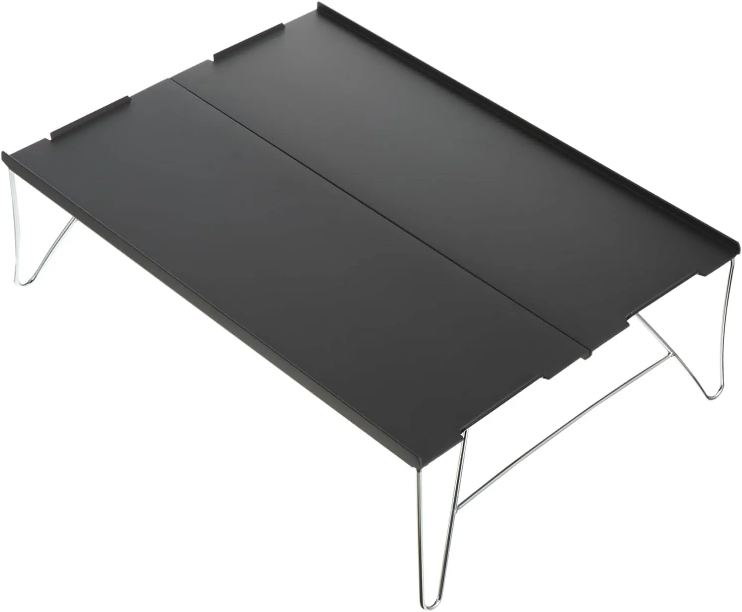 Folding Camping Table Lightweight Aluminum Alloy Outdoor Picnic Table Portable Design for Beach Hiking and Fishing Easy to Carry and Store Durable and Sturdy Construction