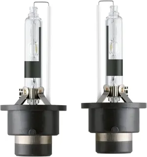 for 2002 2003 2004 Mini Cooper S HID Headlights Low Beam with D2R Xenon Bulbs Only, OEM 35W 4300K D2RC1 Replacement, 6000K Cool Bright White New Dipped Lights, 2-Pack