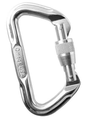 Force Locking D Carabiner
