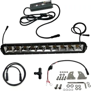 FOXPRO Mudcutter Bowfishing Lights 1 Additional Boat LED Light Remote Operated with Adjustable Color and Brightness Works with Mudcutter Light Kit