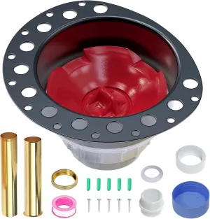 Freestanding Tub Drain Rough-in kit Bathtub Drain kit with Brass Tail Pipe and Plastic Adapter, Compatible with Floor Mounted Bathtub,Freestanding Bathtub and Copper Bathtub
