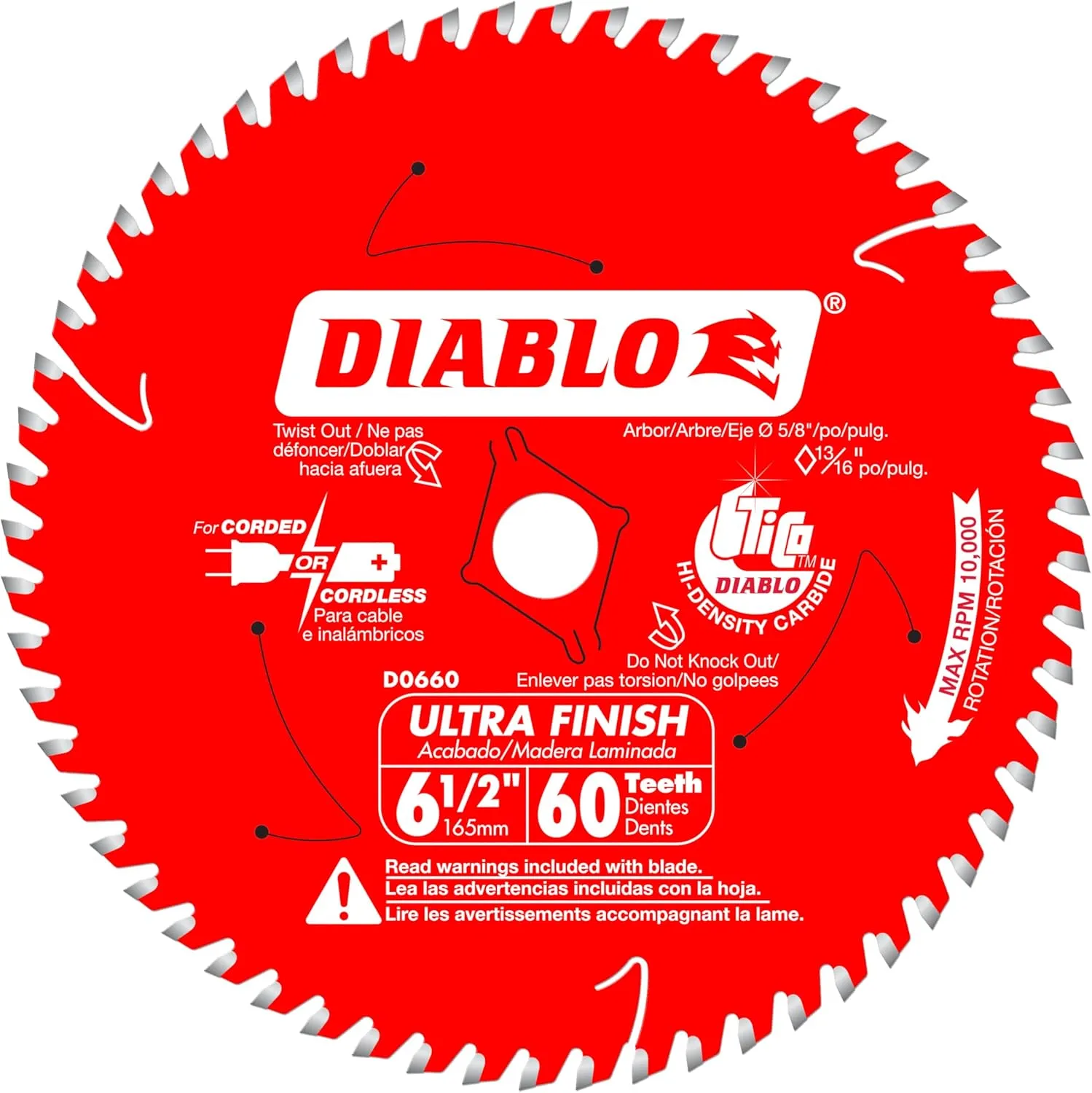 Freud 6-1/2 X 60 Bulk Diablo, One Size, Multi