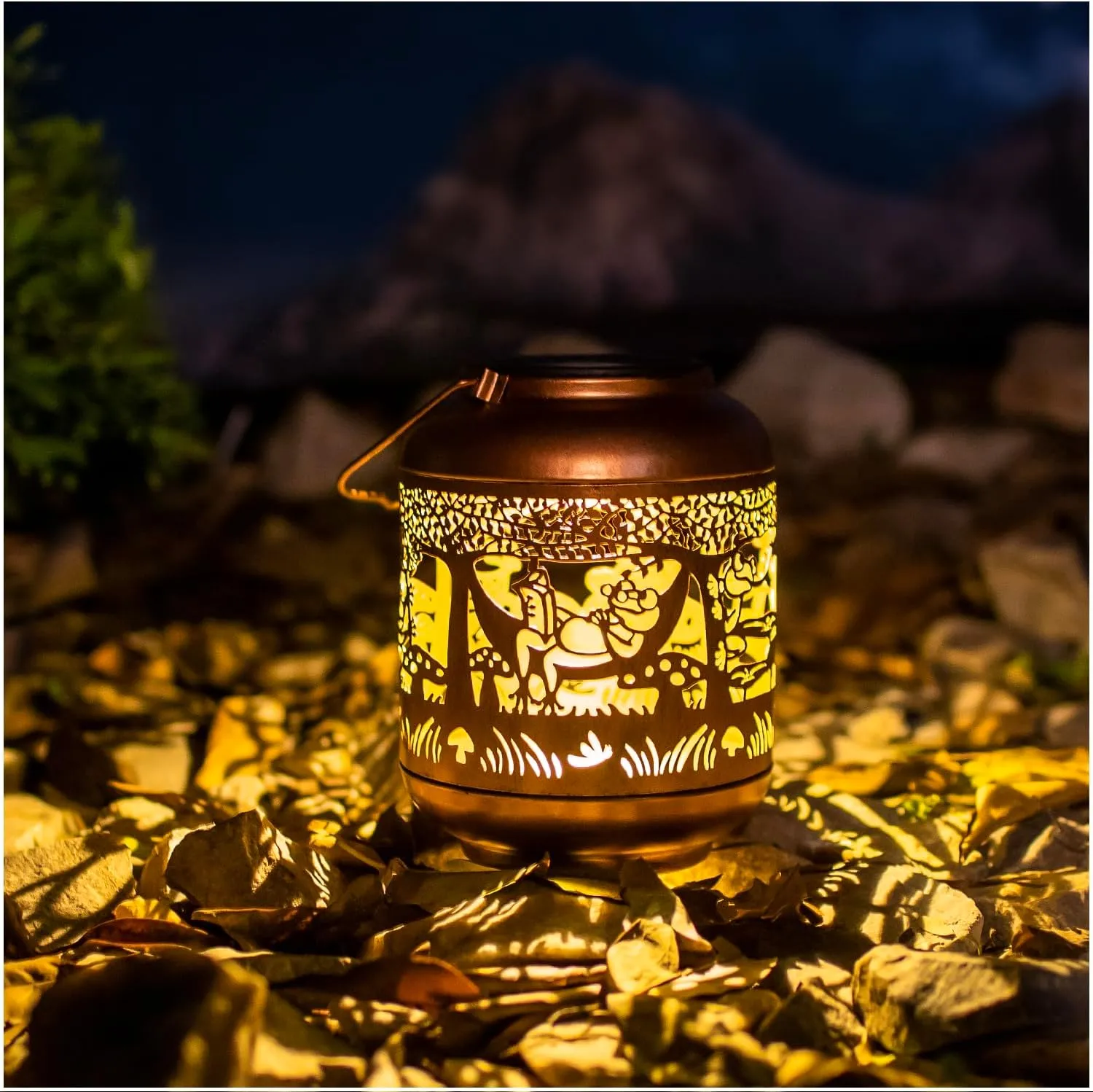 Frog Solar Lanterns Outdoor Waterproof,Hanging Solar Lights Frog Gifts for Women Men Metal LED Decorative Light for Yard,Patio,Lawn,Tabletop,Pathway,Landscape,Garden Decor