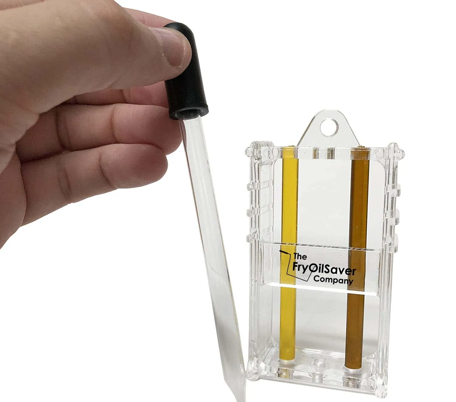 FryOilSaver Co. Fryer Oil Visual Test Kit, Two Color Analysis Deep Fryer Grease Visual Test Kit w/Eye Dropper, Monitor Frying Grease Quality for Kitchen, Restaurant, Food Truck - FC3017B FMP 538-1000