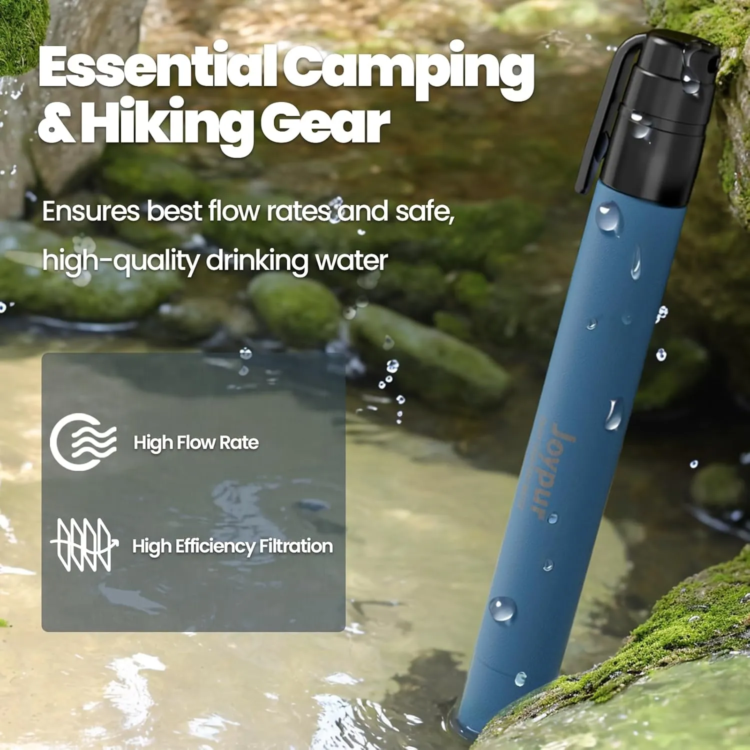 Future-proof Light Emergency Fire First All-in-One – Filter, Starter & Kit Exclusive with Water Aid, Survival SurvivorPure