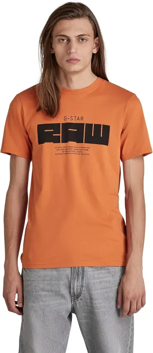 G-STAR Men's Logo Raw. Holorn Short Sleeve T-Shirt