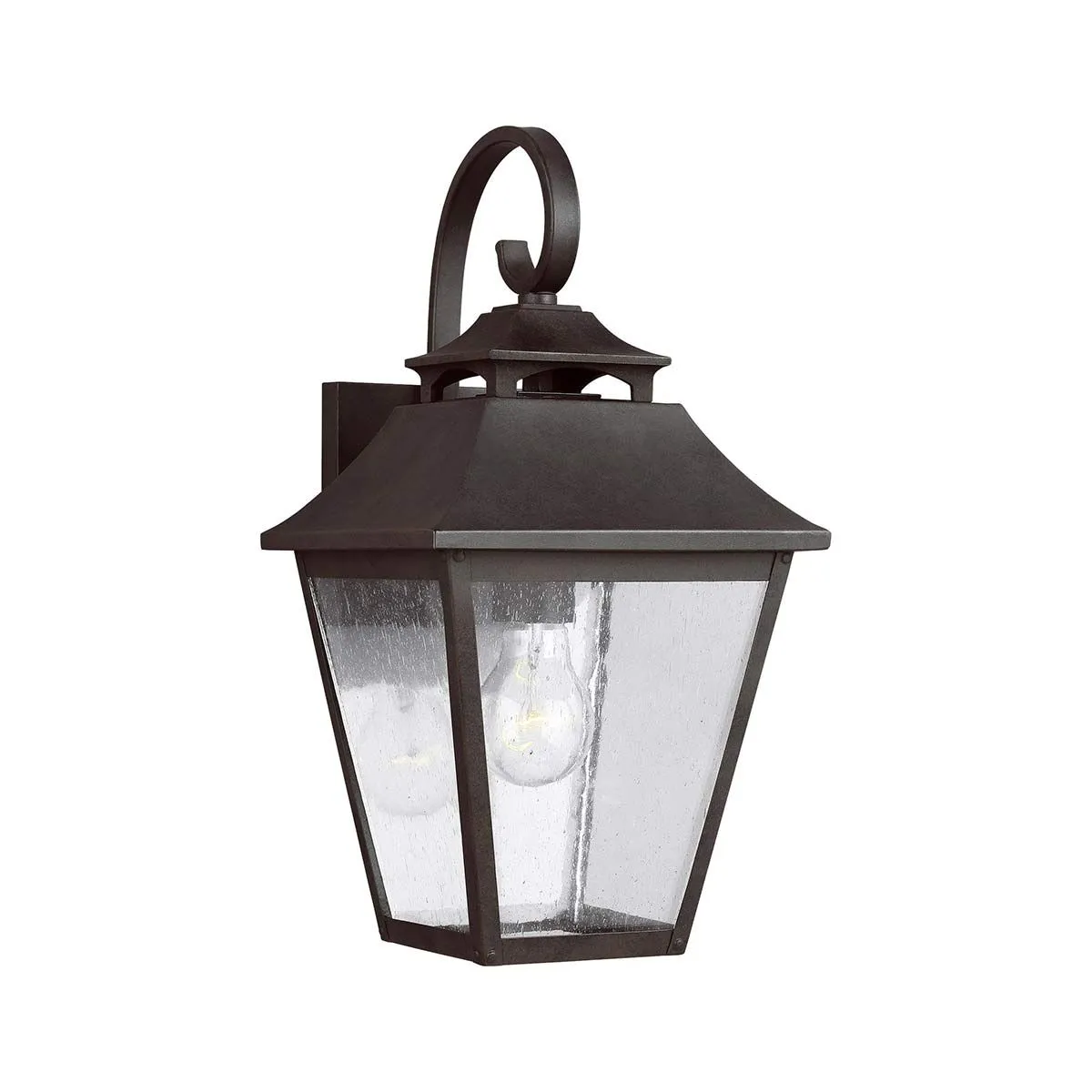 Galena 1 Light Medium Wall Lantern | Sable
