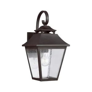 Galena 1 Light Medium Wall Lantern | Sable