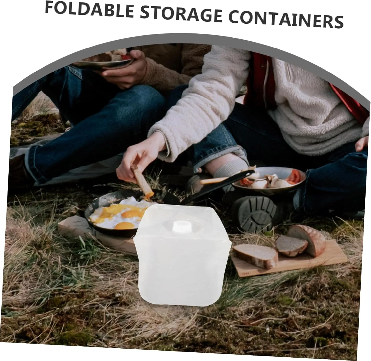 GALPADA Outdoor Water Storage Equipment Emergency Water Storage Water Container Water Jug with Spout Water