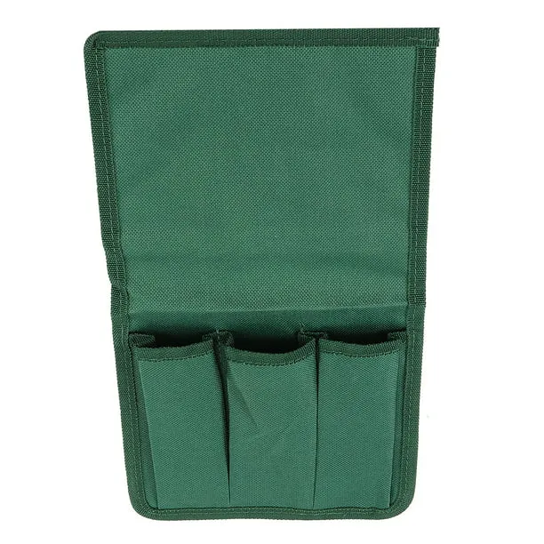 Garden Kneeler Tool Bag, Foldable Portable Gardening Tote Bag, Oxford Waterproof Multifunctio Garden Storage Pouch Organizer for Kneeling Chair and Garden Stool (Green Bag ONLY)