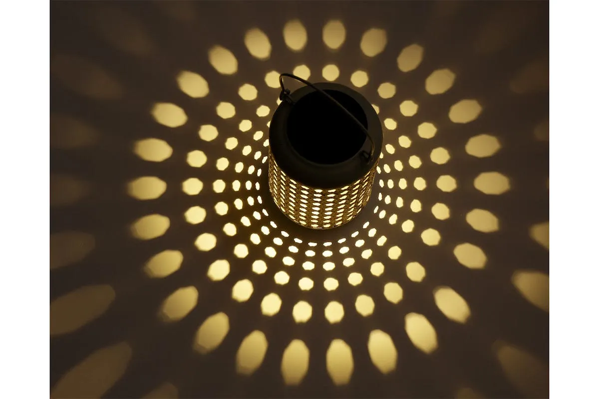 Garden Solar Ourdoor Light | Wicker Look | Set of 4
