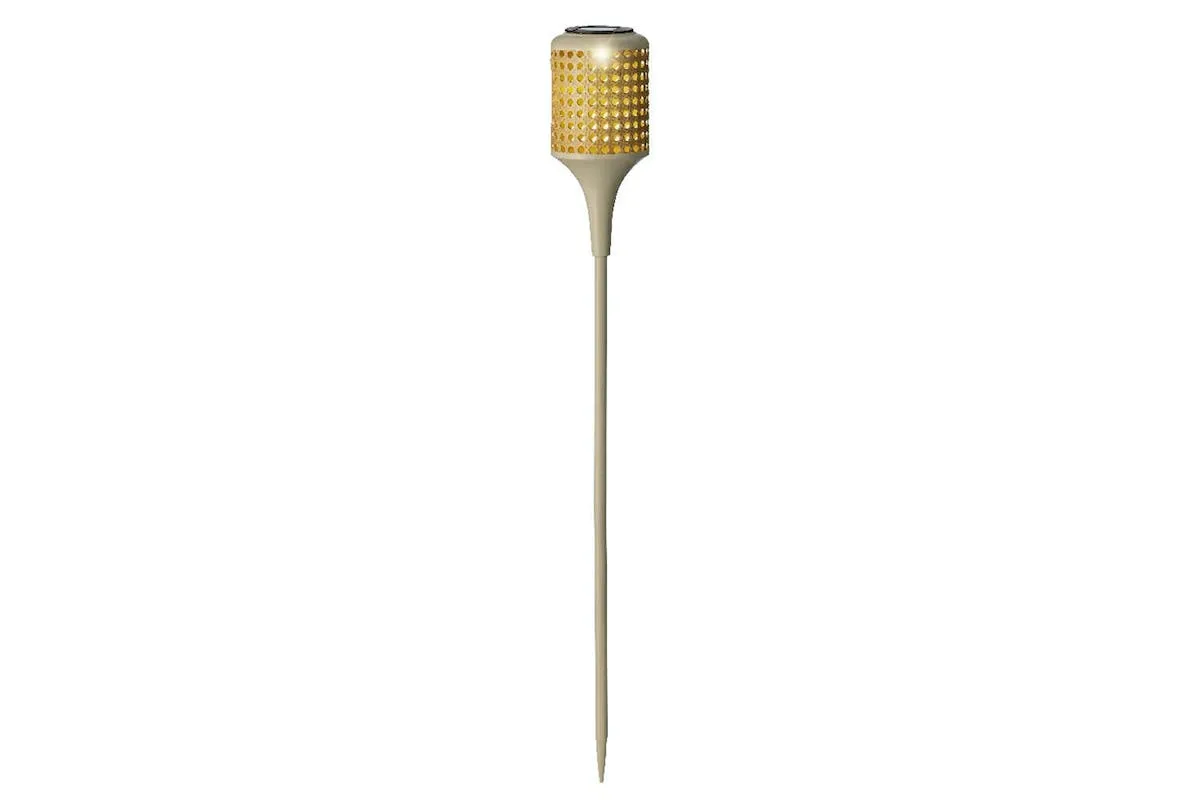Garden Solar Ourdoor Light | Wicker Look | Set of 4