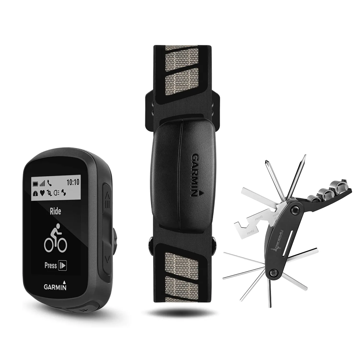 Garmin Edge 130 Plus GPS Cycling Computer with included Wearable4U Bike Multi Tool Bundle