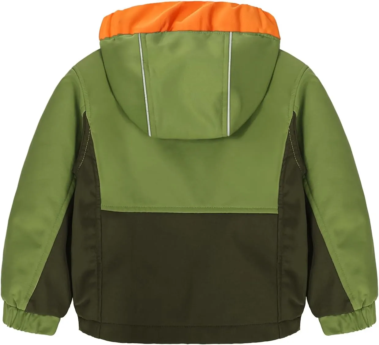 GEMYSE Toddler Boys Jacket Waterproof Baby Kids Windbreaker Jacket Fleece Toddler Coat Spring Fall Outerwear