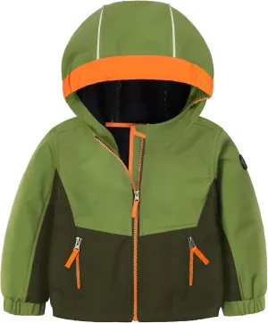 GEMYSE Toddler Boys Jacket Waterproof Baby Kids Windbreaker Jacket Fleece Toddler Coat Spring Fall Outerwear