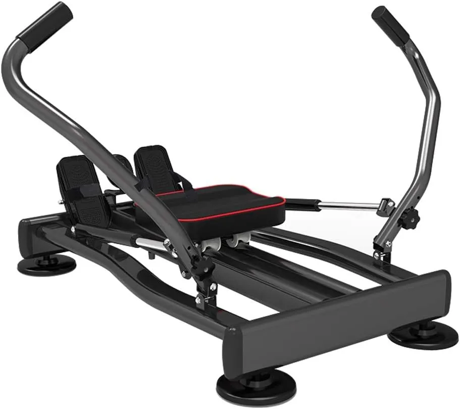 GeRRiT Rowing Machine,Hydraulic Multi-Function Rowing Machine,Adjustable Fitness Rowing Machine,360 Degree Rotation Fitness Exercise Equipment