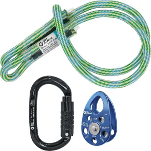 GM CLIMBING Swing Cheek Micro Pulley 30kN CE UIAA Certified