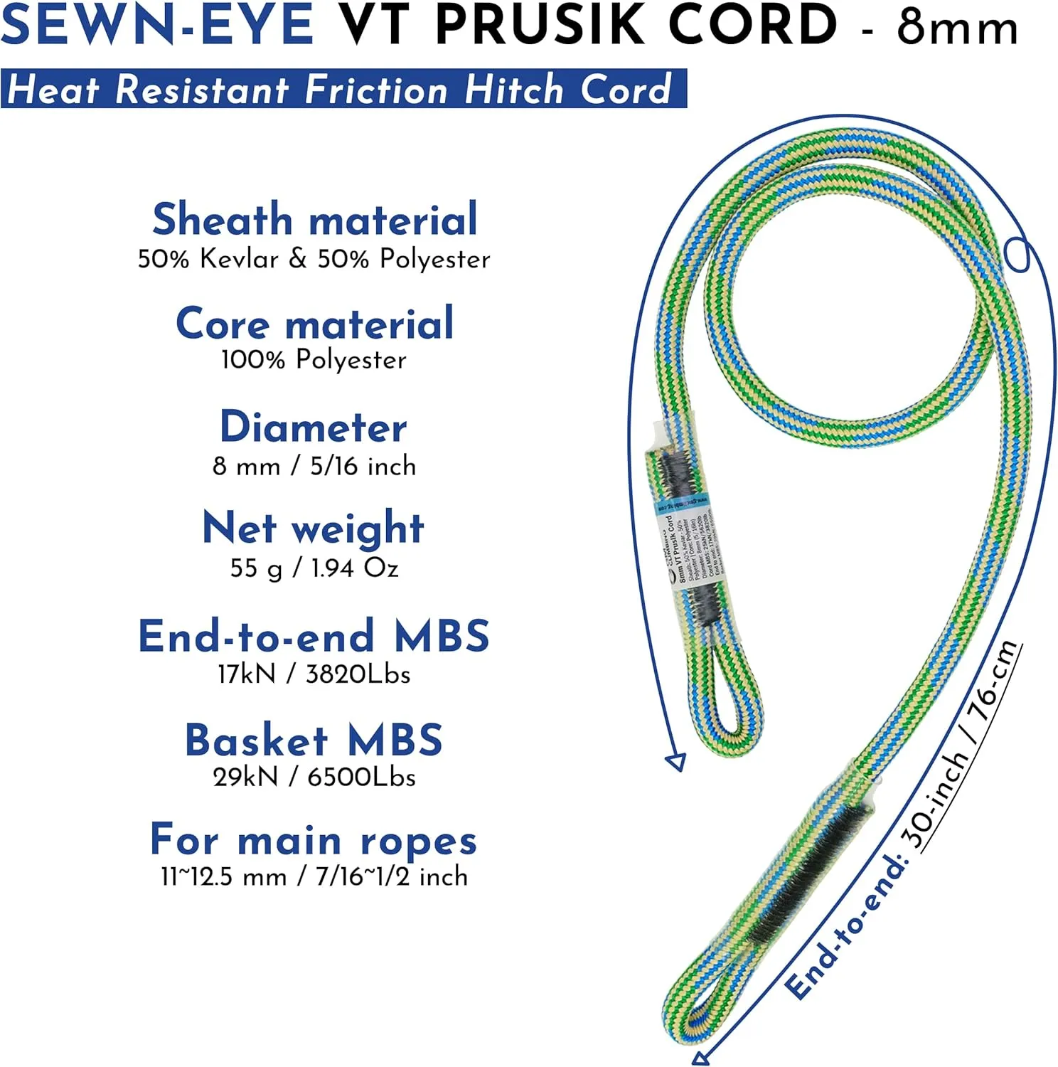 GM CLIMBING Swing Cheek Micro Pulley 30kN CE UIAA Certified
