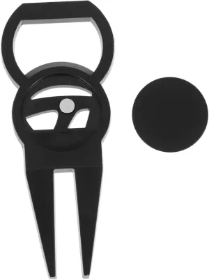 Golf Divot Re Tool Wear Resistant Fork with Professional Ball Marker Essential Golfing Accessories for