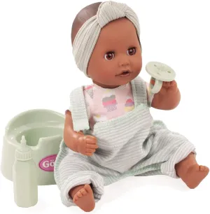 Gotz Sleepy Aquini - 13" Drink & Wet Bath Baby Girl Doll with Potty, Bottle and Pacifier