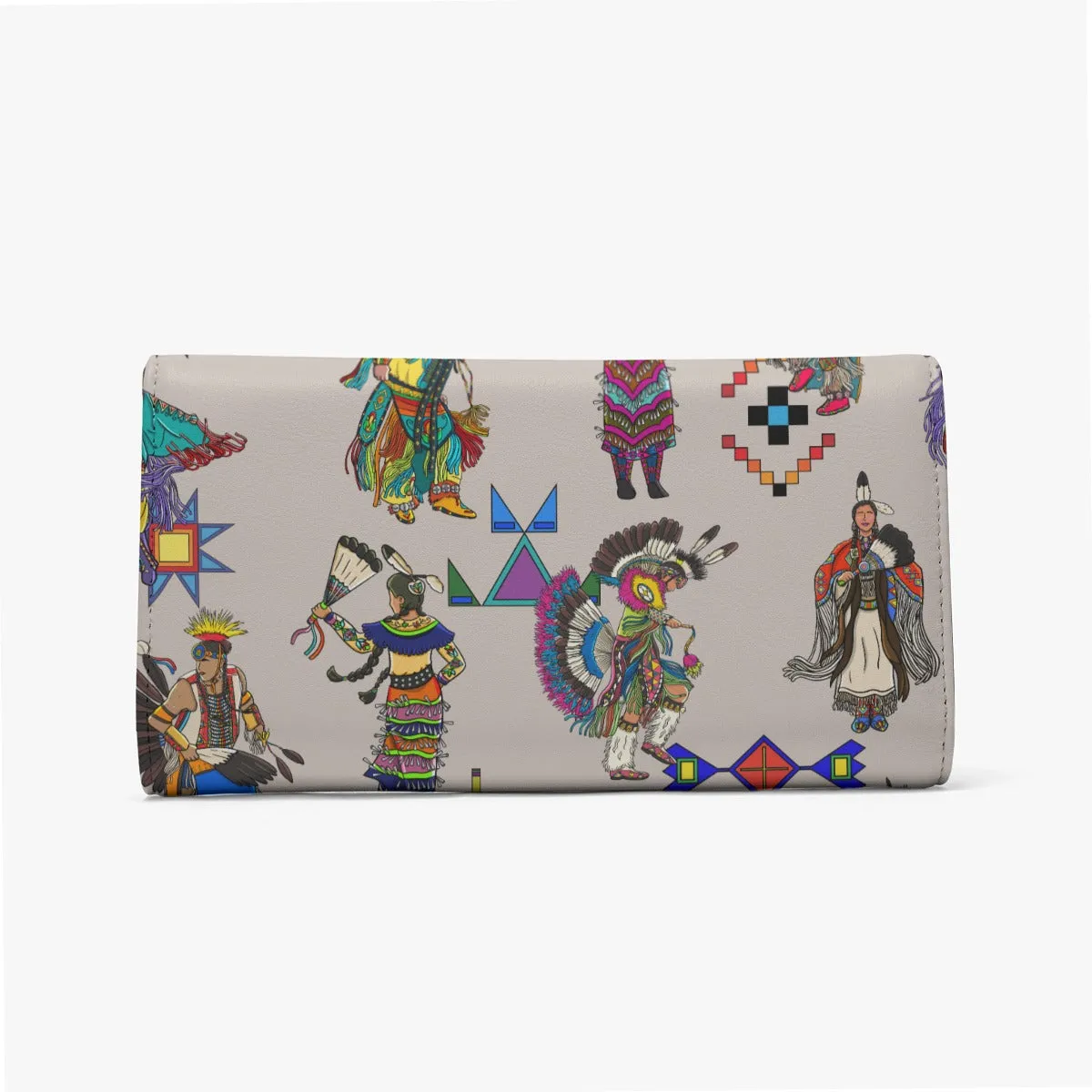 Grand Entry Dancers Muslin Foldable Wallet