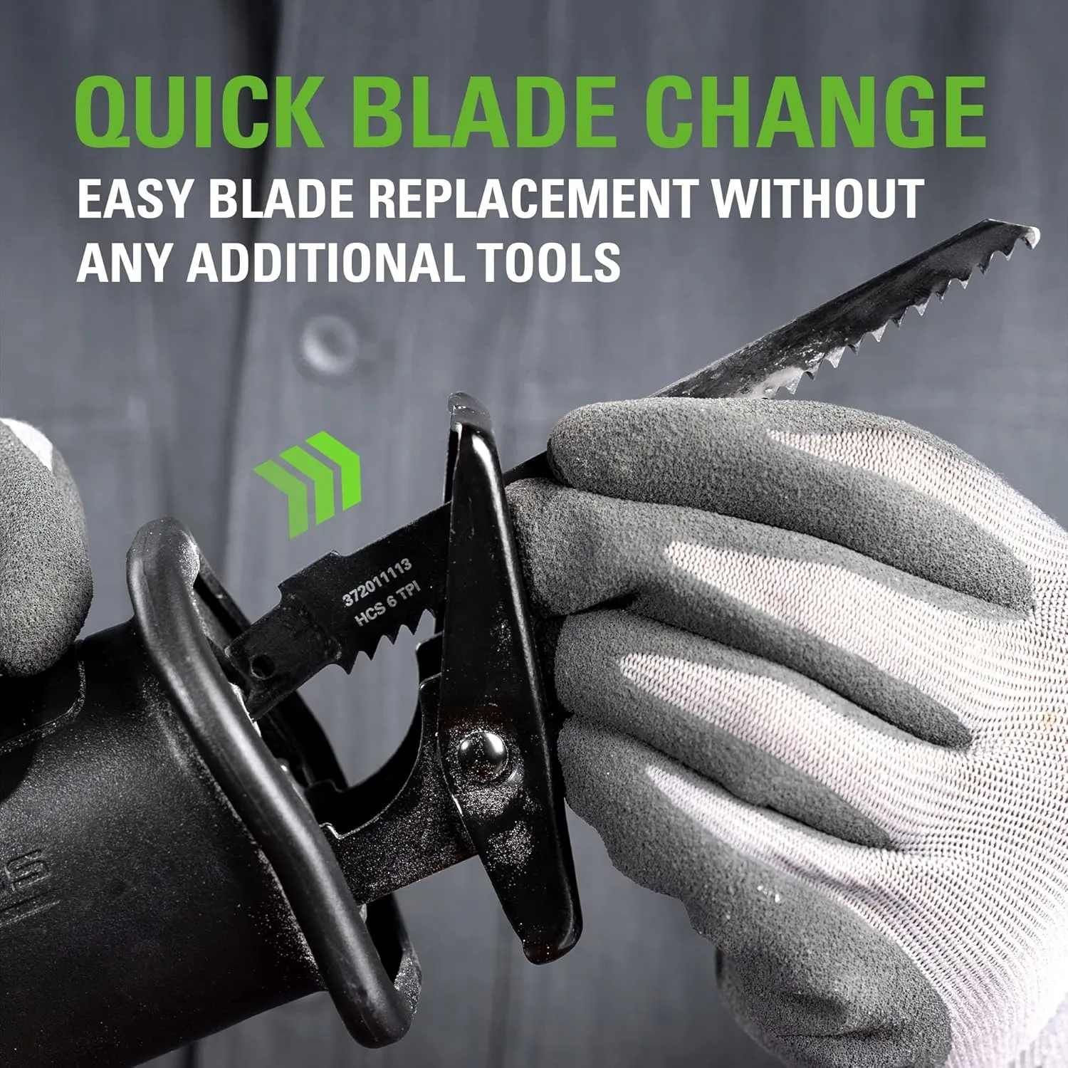 Greenworks 24V Brushless (1-1/8") Cordless Reciprocating Saw (2,700 SPM), 4.0Ah USB Battery and Charger Included