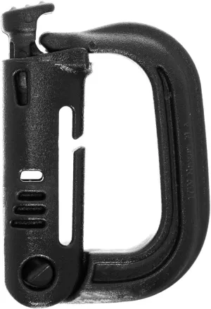 Grimloc Tactical Molle Carabiner | Packs Available Range from 4-1,000 | Grimloc Molle with Textured Grip and Lightweight Features