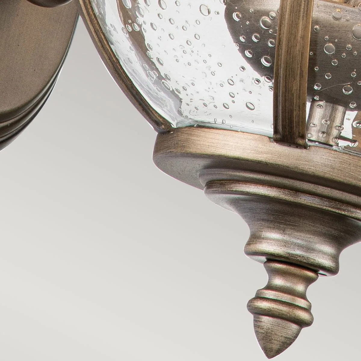 Halleron 2 Light Wall Lantern | Burnished Bronze