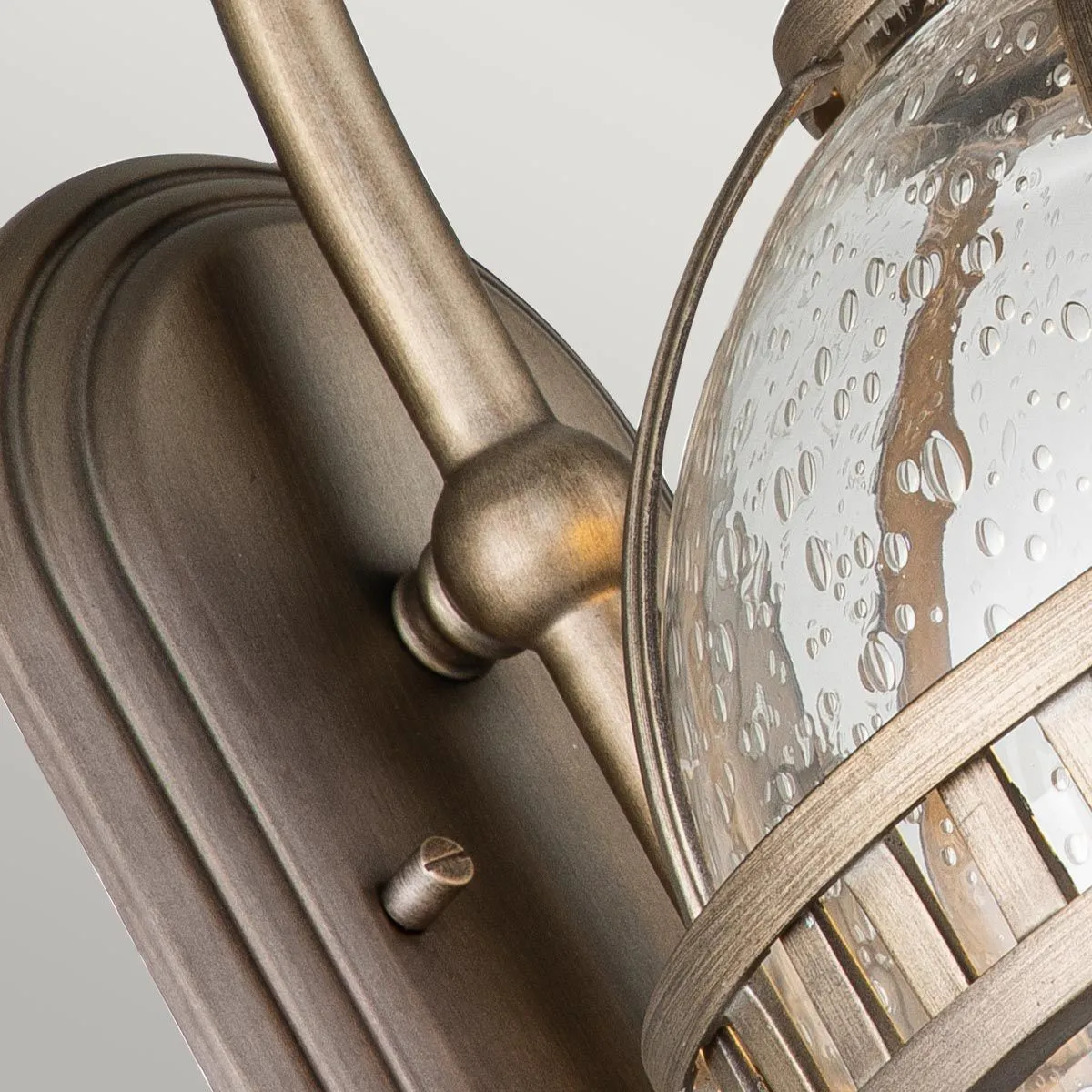 Halleron 2 Light Wall Lantern | Burnished Bronze