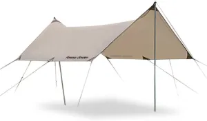 Hammock Rain Fly Tent Camping Tarp, Tent Tarp Rain Fly Tent,Portable Sun Shelter for Snow Beach Camping Outdoor Travel for Camping, Travel, Outdoor, Hammocks
